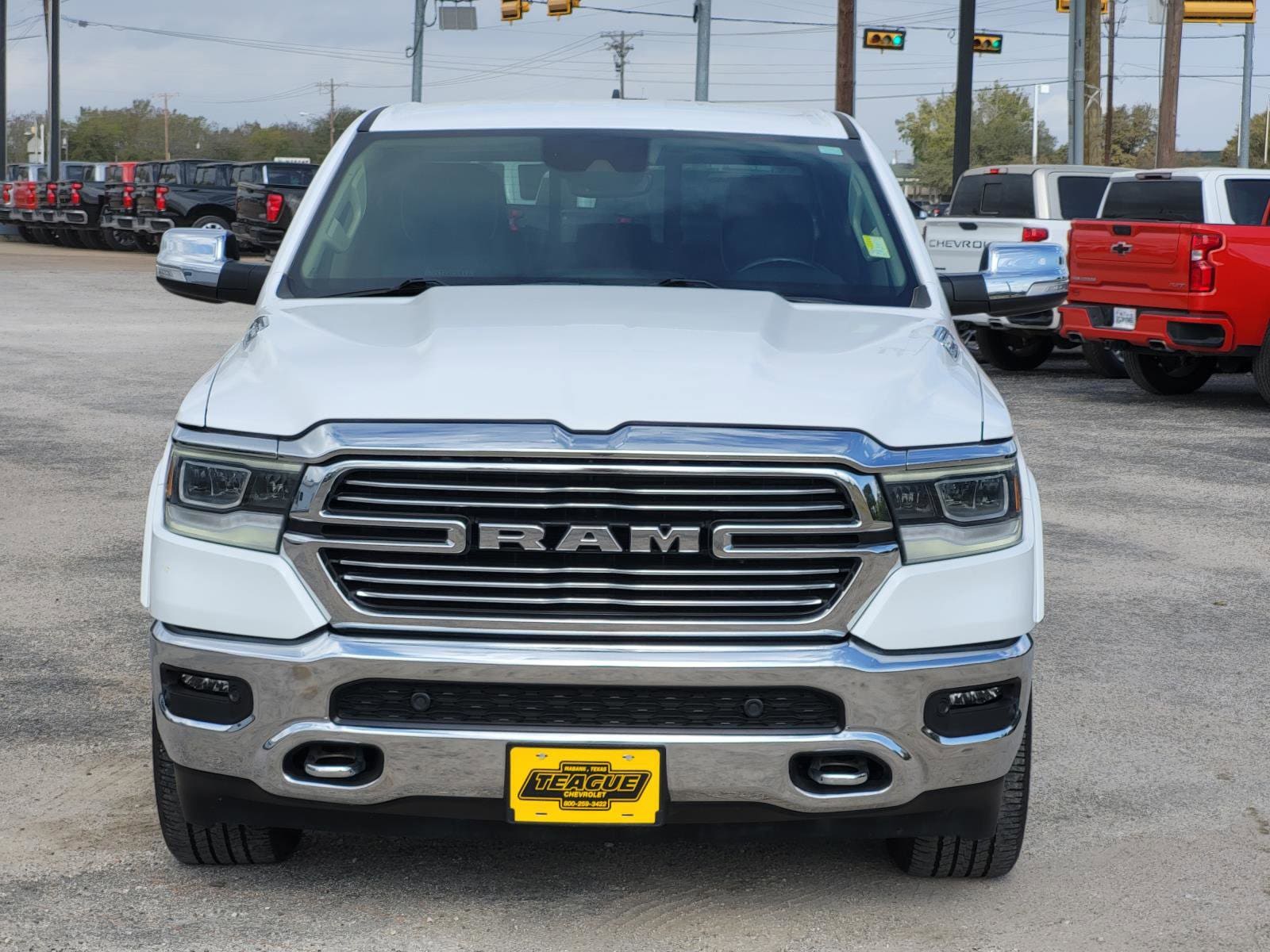 Used 2021 RAM Ram 1500 Pickup Laramie with VIN 1C6SRFJT3MN671964 for sale in Mabank, TX