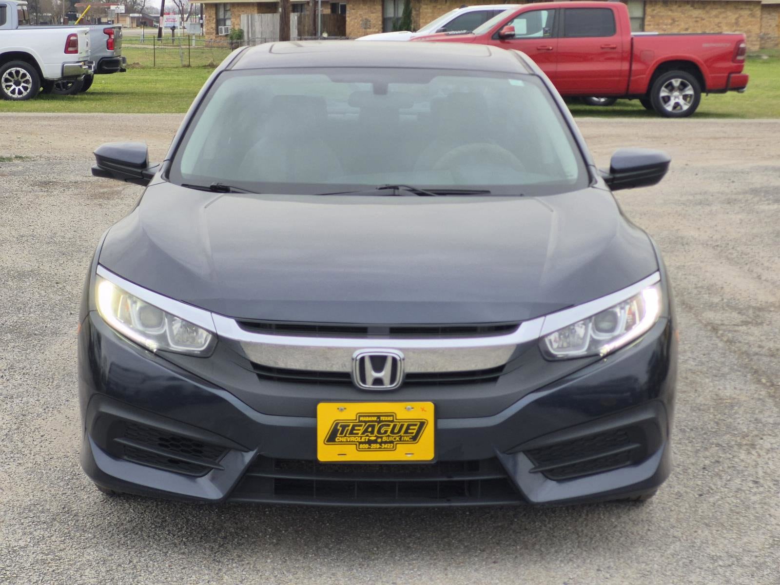 Used 2018 Honda Civic EX with VIN 19XFC2F77JE015721 for sale in Mabank, TX