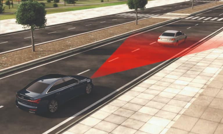 2020 Audi A6 Pre-Sense Driving Safety Feature
