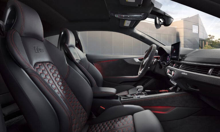 2024 Audi RS 5 Coupe Interior Front Seats Side View