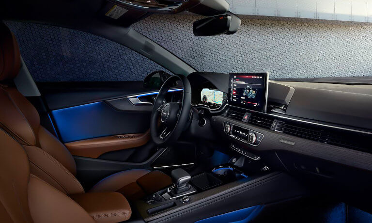 2022 Audi A5 Coupe interior front seating