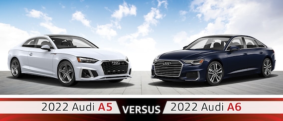 Audi A4 vs A6 side-by-side comparison