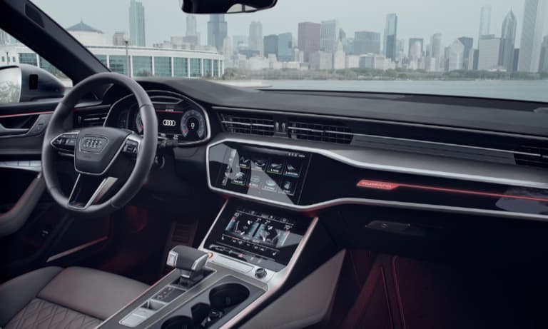 2020 Audi S6 Leather Interior Dashboard
