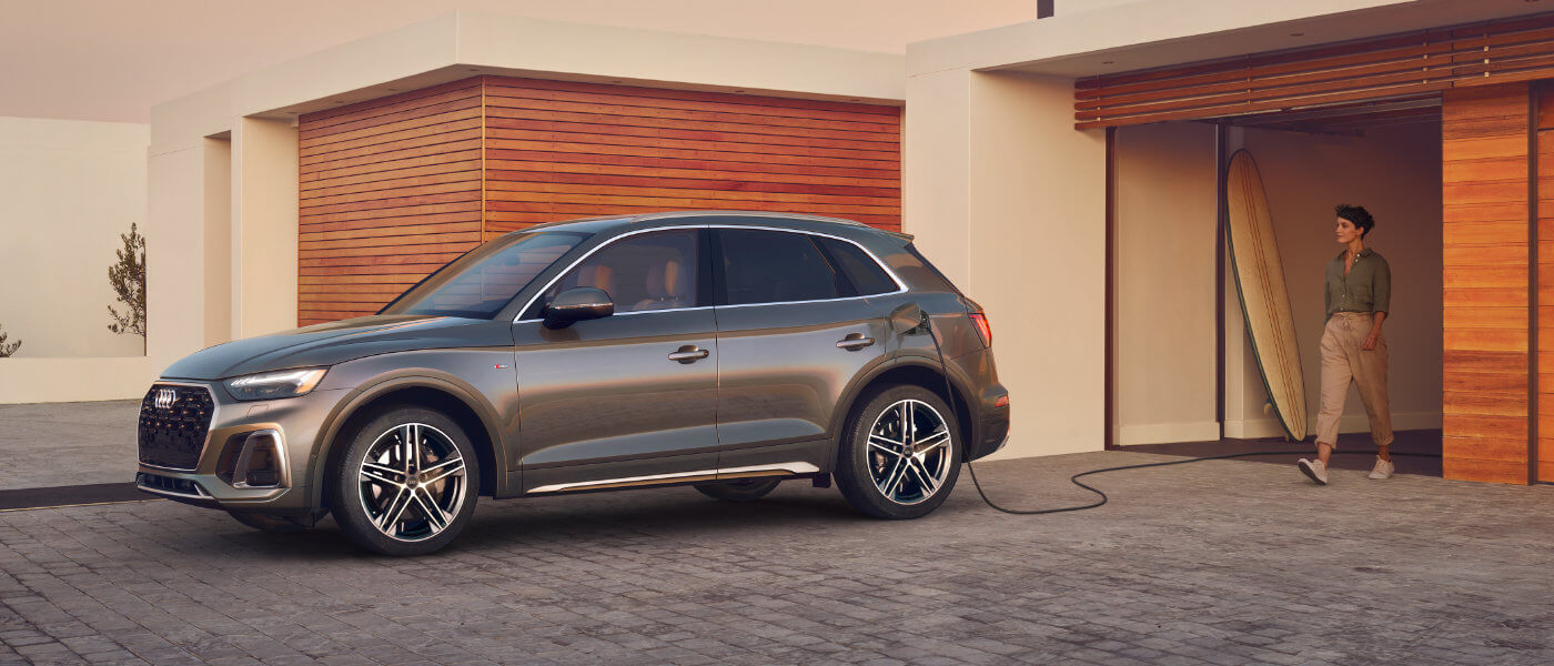 2024 Audi Q5 Exterior Charging In Driveway
