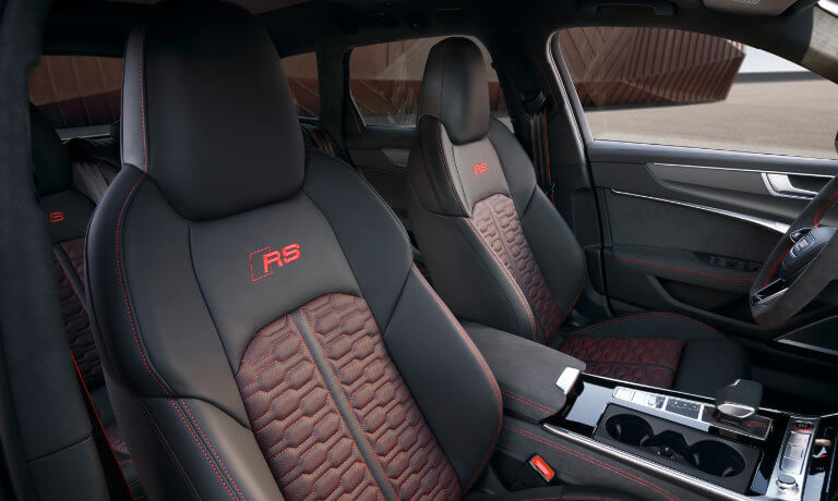 2025 Audi RS 6 Avant performance Interior Front Seats Passenger Side