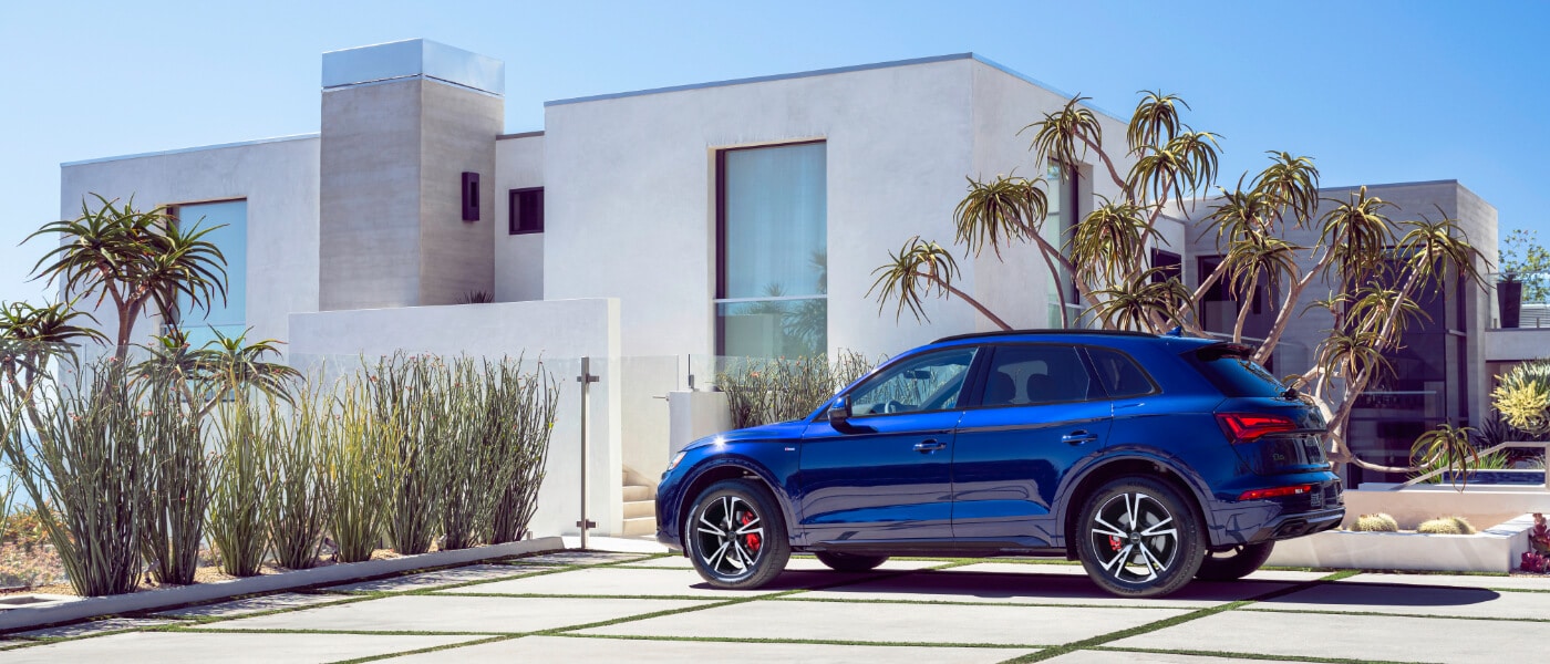 2025 Audi Q5 Exterior Parked In Driveway By House