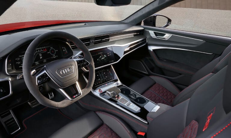 2025 Audi RS 6 Avant performance Interior Front Dash Driver's Side