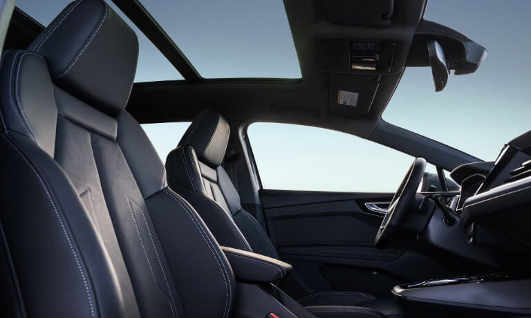 2025 Audi Q4 e-tron Interior Seating Side View