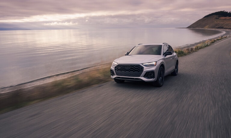 2025 Audi SQ5 Exterior Driving By Water