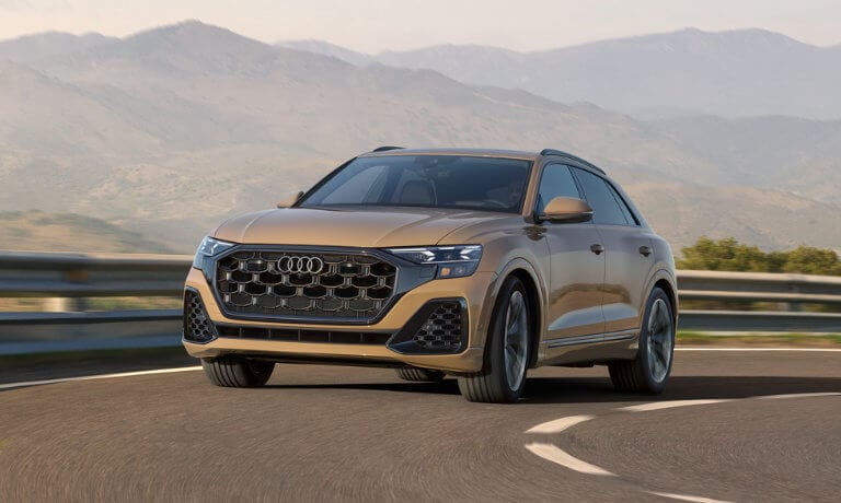 2025 Audi Q8 Exterior Highway Curve