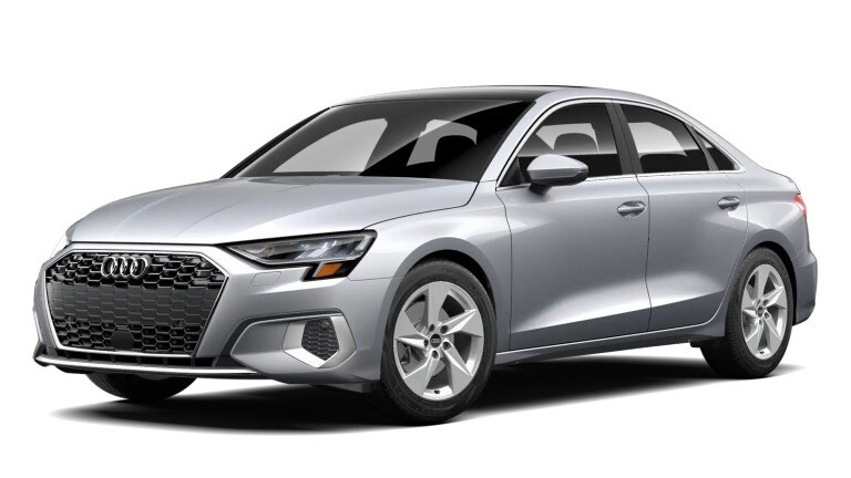 2022 Audi A3 Premium in Florett Silver Metallic exterior