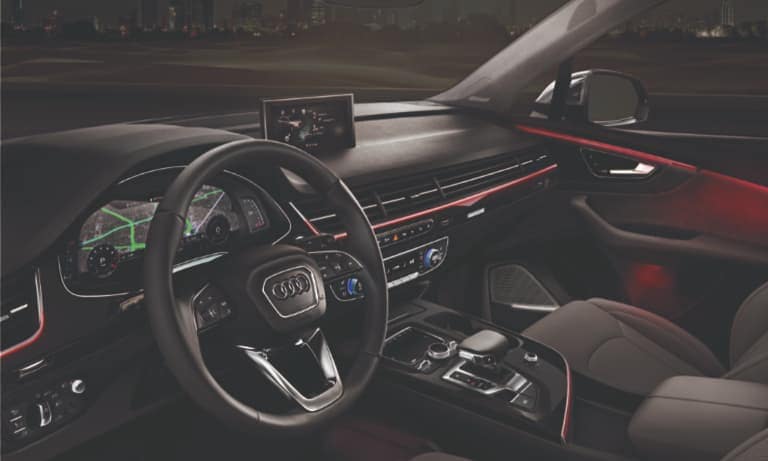 2020 Audi A7 Leather Interior Dashboard