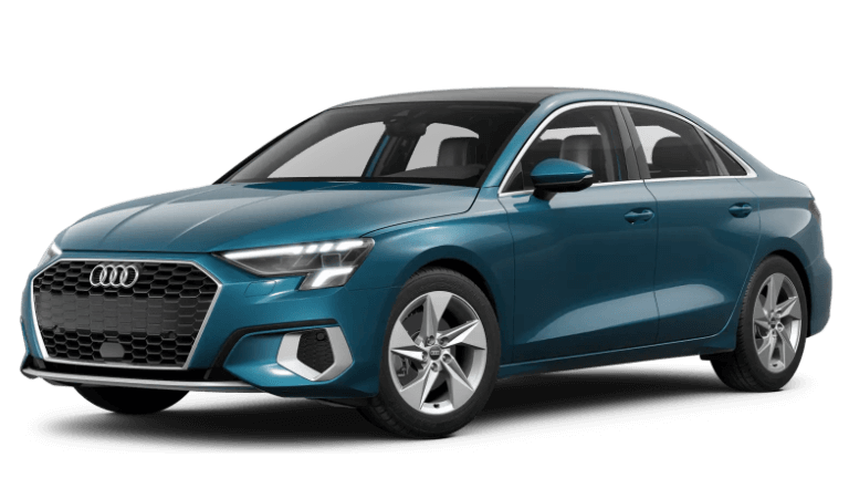 2023 Audi A3 Premium Exterior - Atoll Blue Metallic