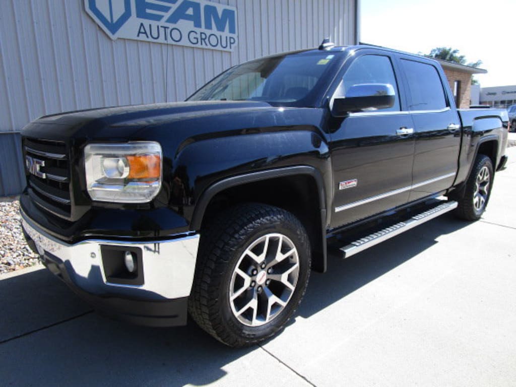 Used 2015 GMC Sierra 1500 SLT 4WD Crew Cab 143.5 SLT