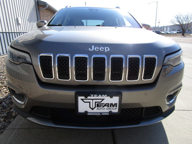 Used 2020 Jeep Cherokee Limited with VIN 1C4PJMDX9LD515196 for sale in Denison, IA