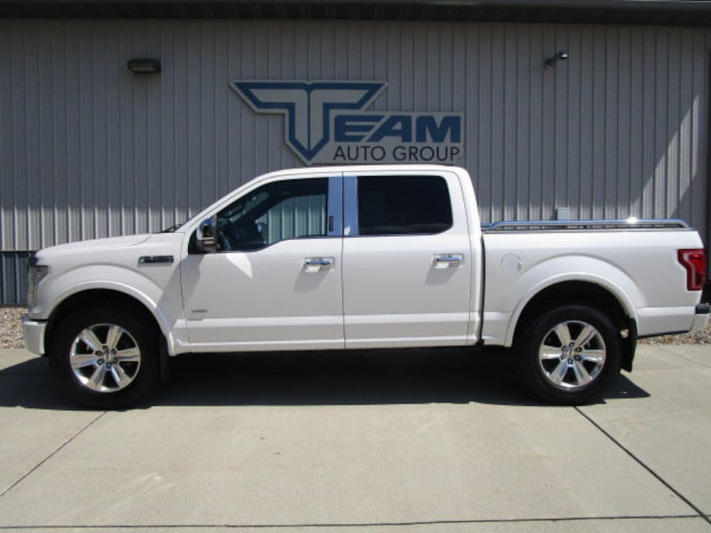 Used 2015 Ford F-150 Platinum 4WD SuperCrew 145 Platinum
