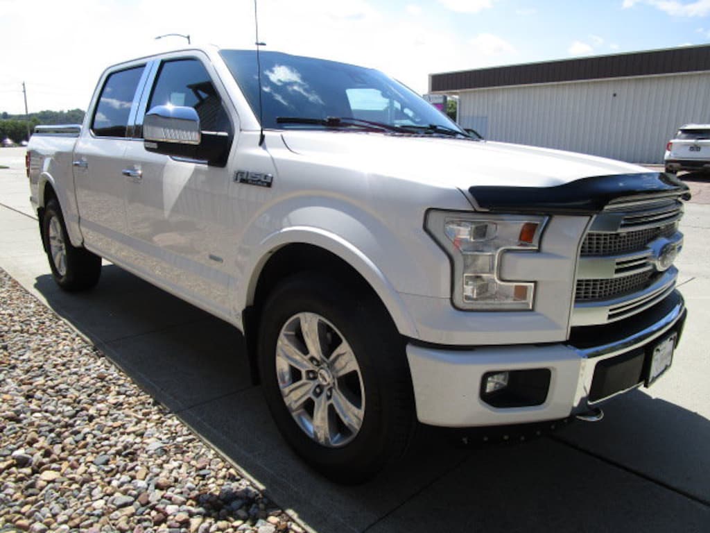 Used 2015 Ford F-150 Platinum 4WD SuperCrew 145 Platinum