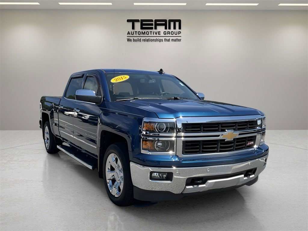 Used 2015 Chevrolet Silverado 1500 LTZ with VIN 1GCUKSEC9FF205008 for sale in Salisbury, NC