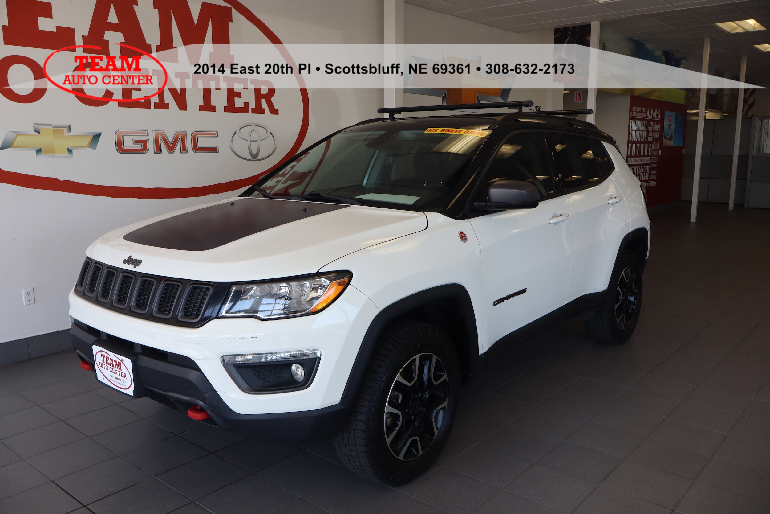 Used 2020 Jeep Compass Trailhawk with VIN 3C4NJDDB4LT170746 for sale in Scottsbluff, NE