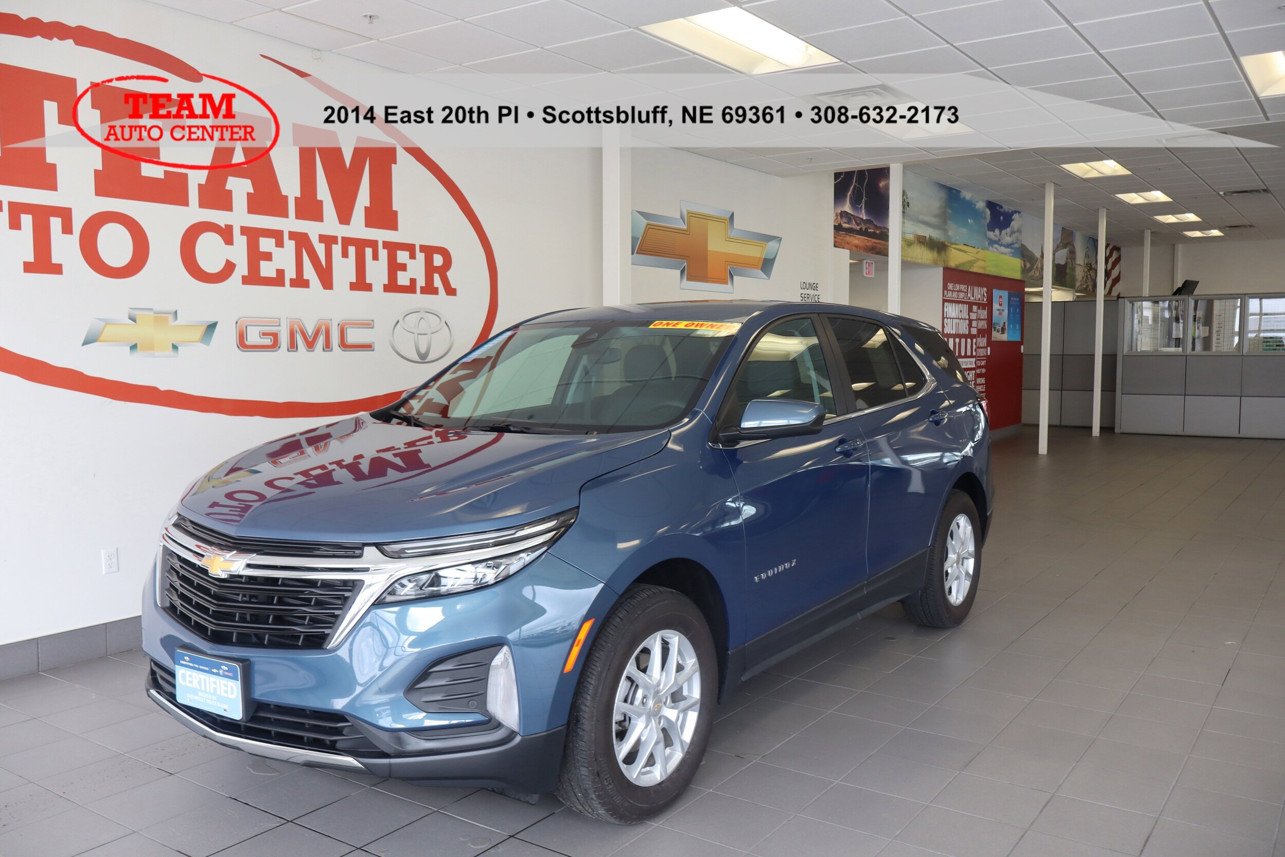 Certified 2024 Chevrolet Equinox LT with VIN 3GNAXUEG2RL339931 for sale in Scottsbluff, NE