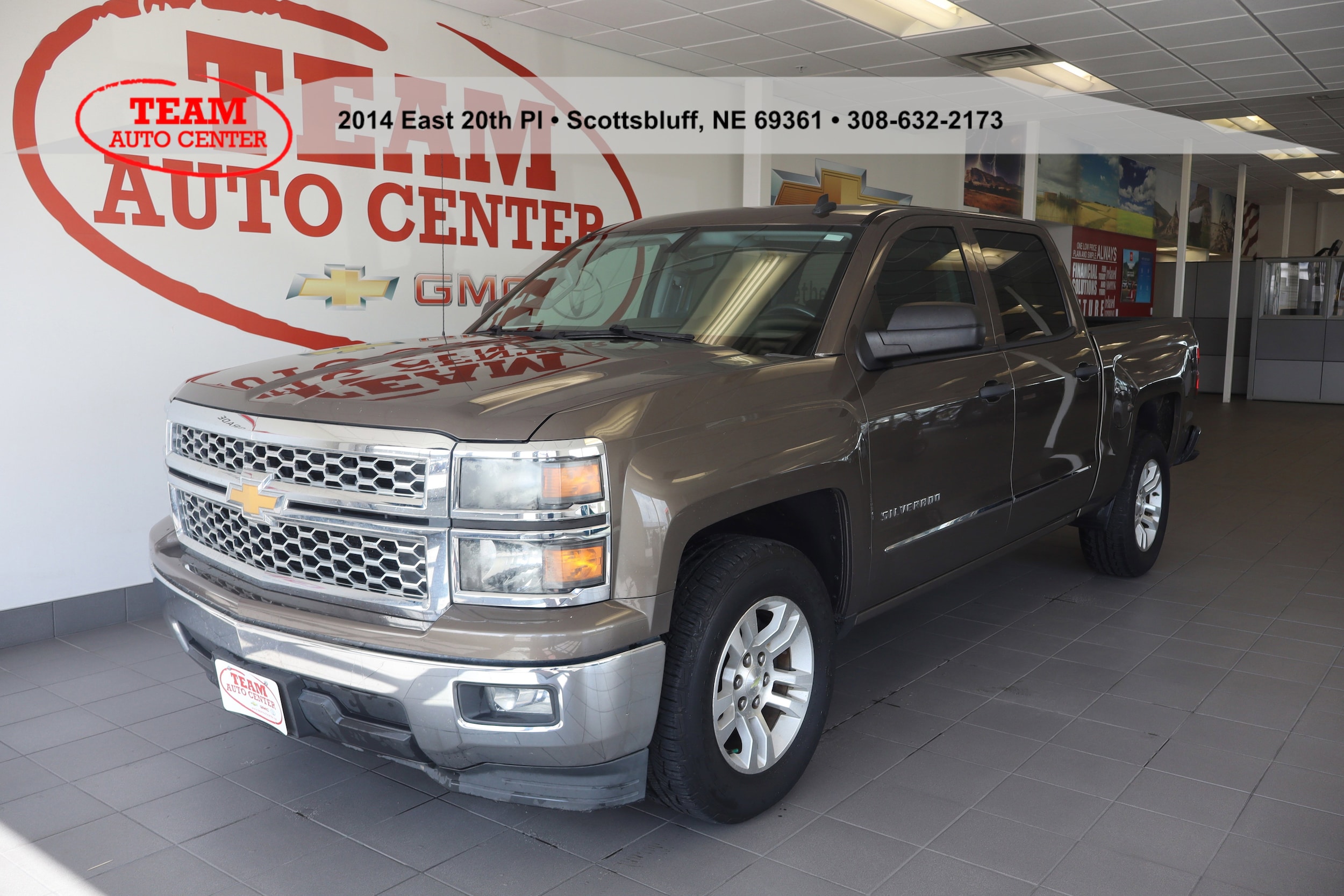 Used 2014 Chevrolet Silverado 1500 LT with VIN 3GCPCREH6EG256204 for sale in Scottsbluff, NE