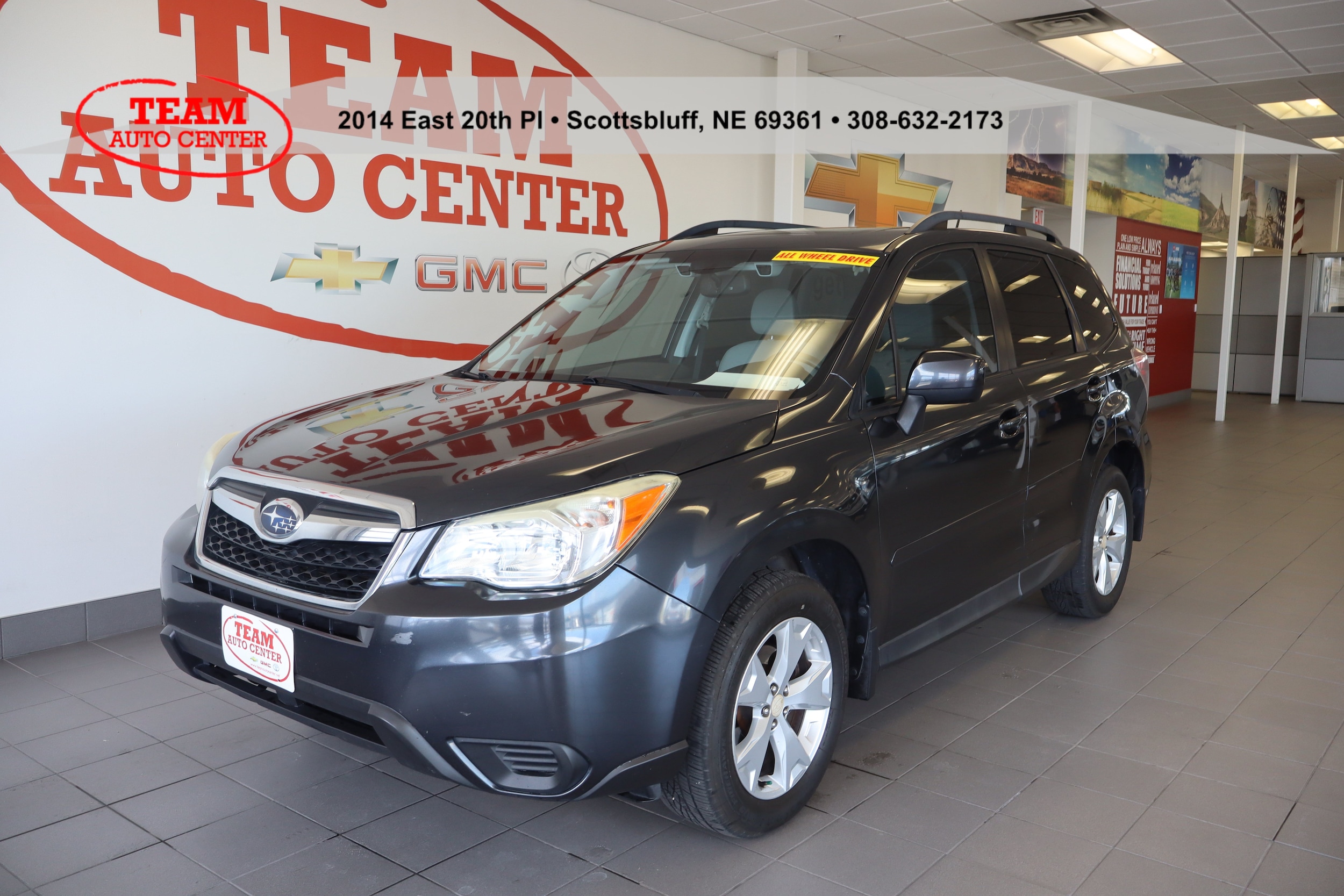 Used 2015 Subaru Forester i Premium with VIN JF2SJAFC1FH580481 for sale in Scottsbluff, NE
