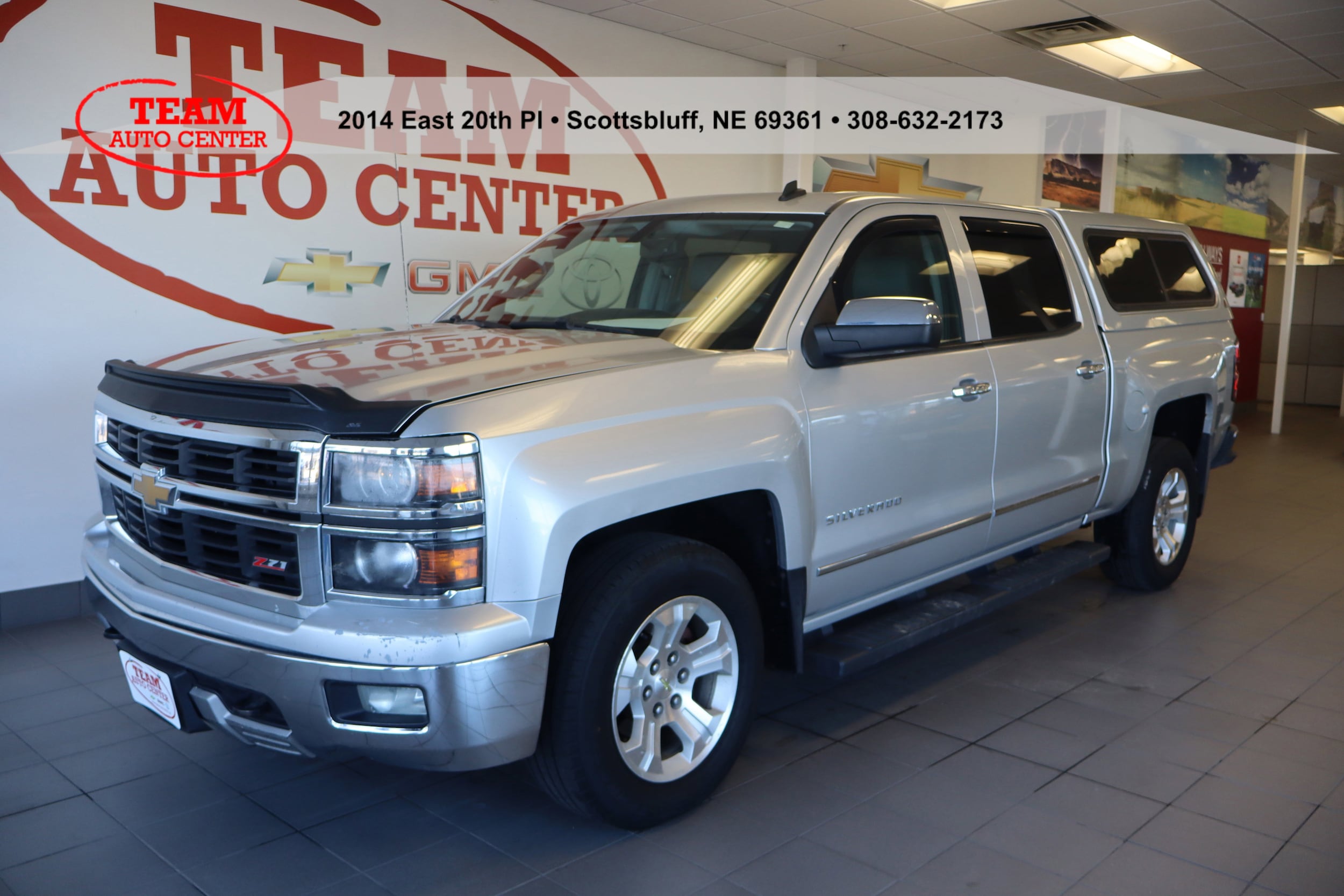 Used 2014 Chevrolet Silverado 1500 LTZ with VIN 3GCUKSEJ6EG416999 for sale in Scottsbluff, NE