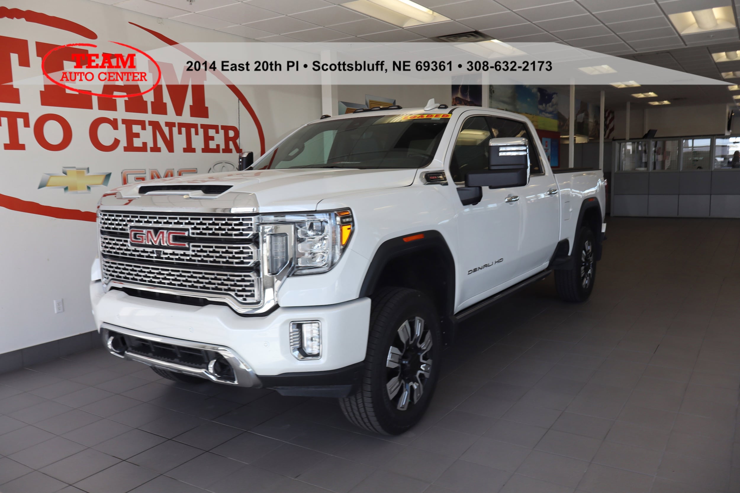 Used 2021 GMC Sierra 2500 Denali HD Denali with VIN 1GT49RE72MF128809 for sale in Scottsbluff, NE
