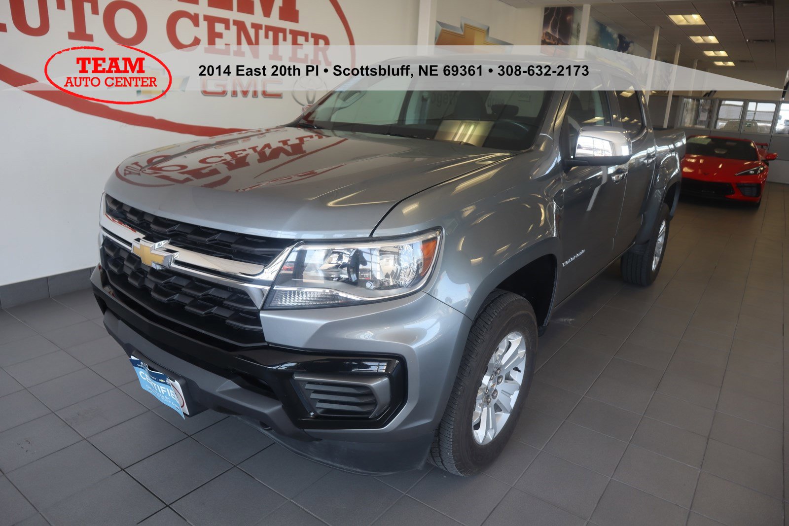 Certified 2022 Chevrolet Colorado LT with VIN 1GCGTCEN6N1296459 for sale in Scottsbluff, NE