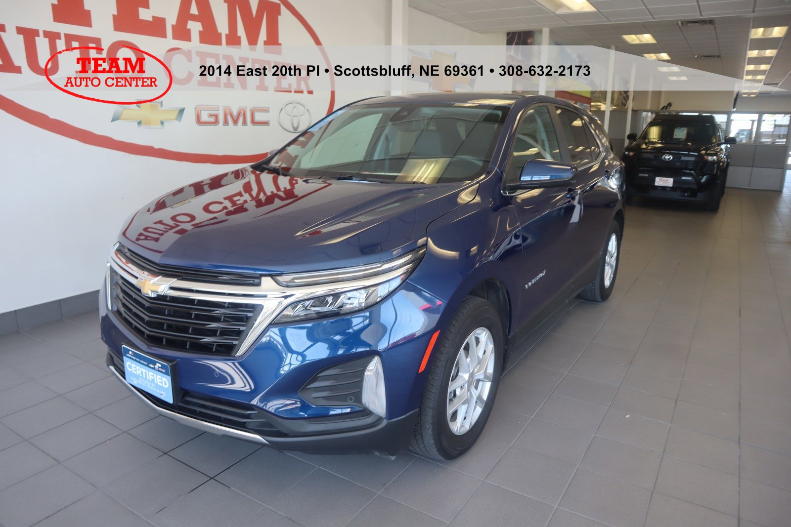 Certified 2023 Chevrolet Equinox LT with VIN 3GNAXTEGXPL197450 for sale in Scottsbluff, NE