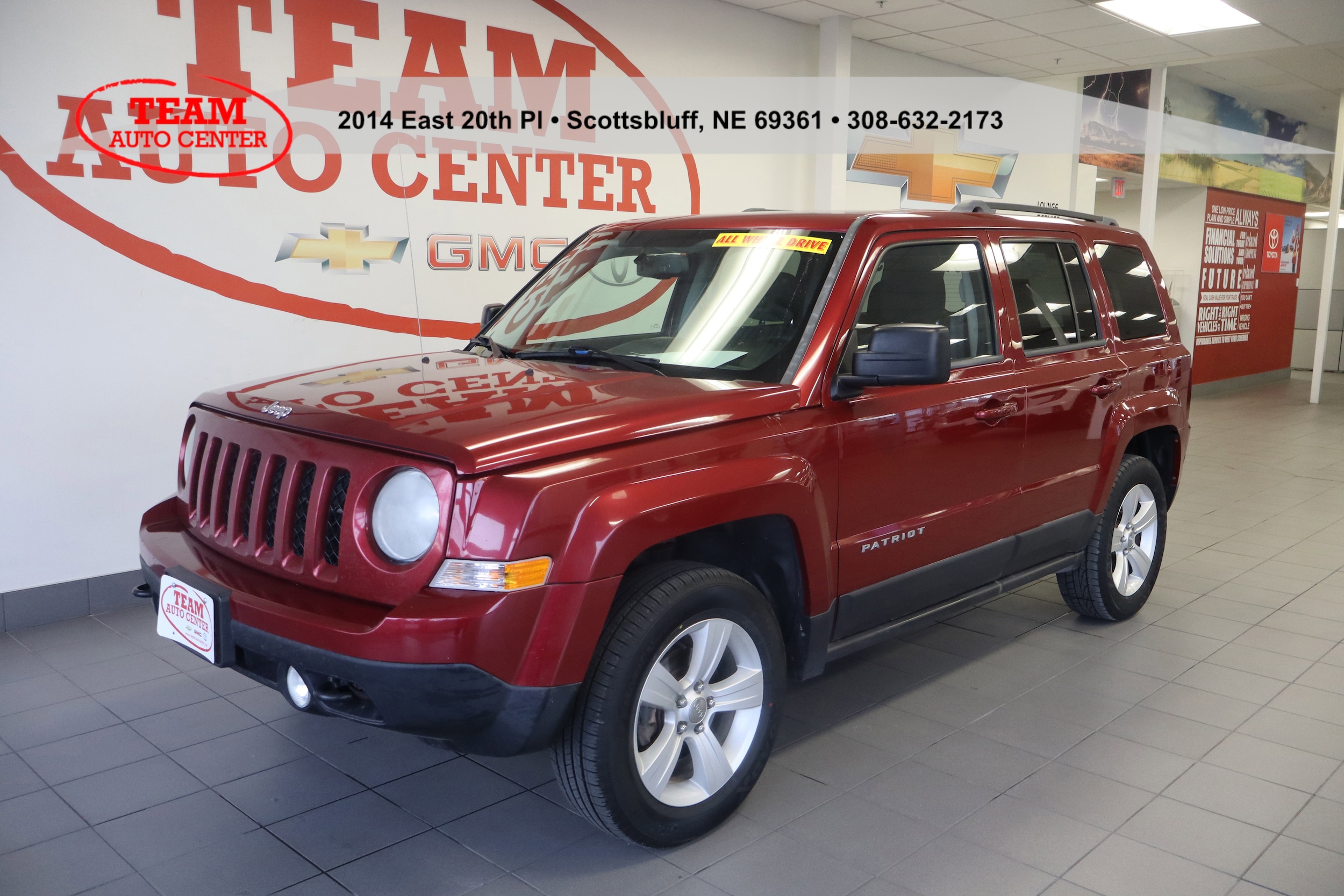 Used 2014 Jeep Patriot Latitude with VIN 1C4NJRFB1ED908358 for sale in Scottsbluff, NE
