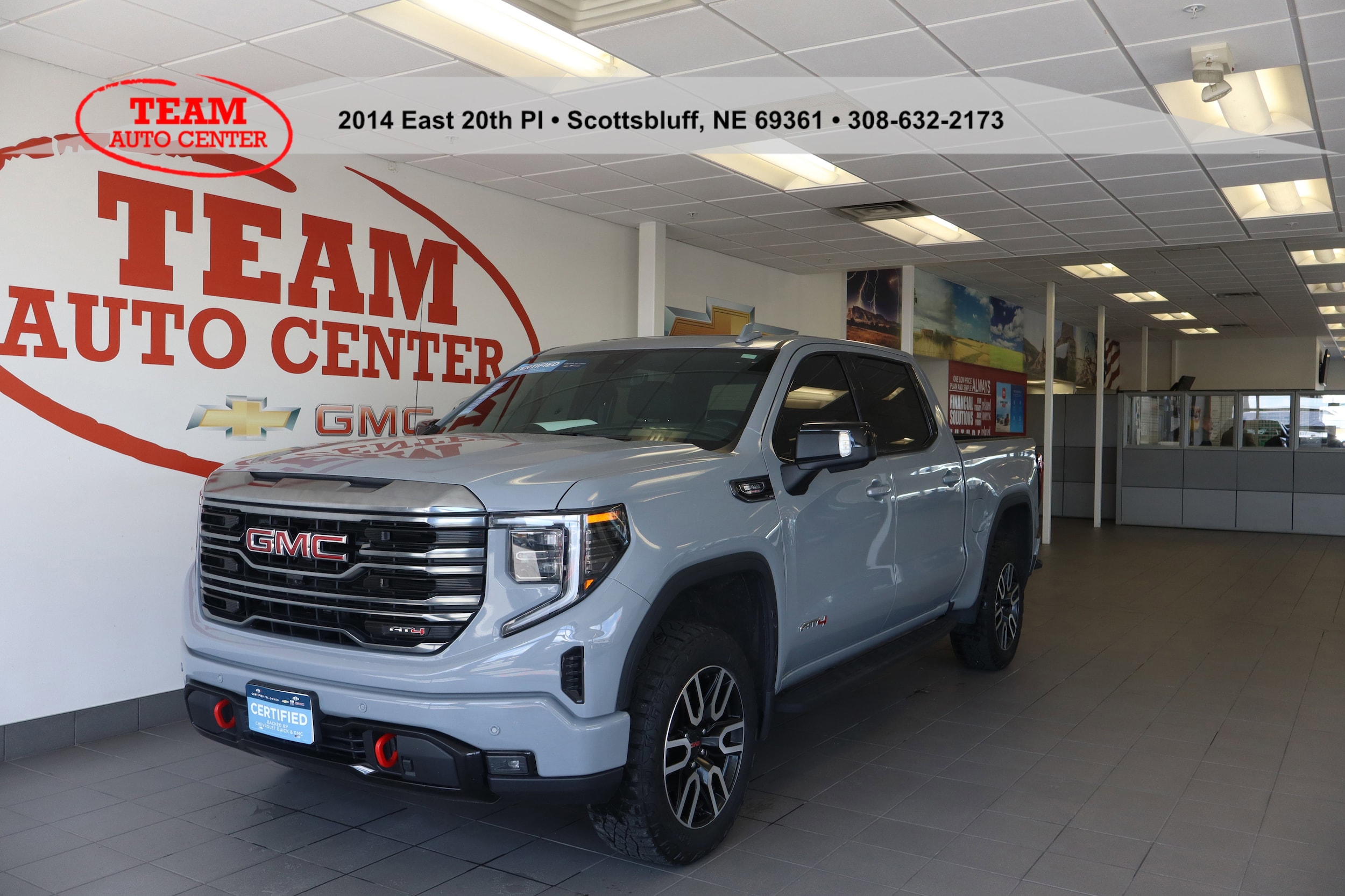 Used 2024 GMC Sierra 1500 AT4 with VIN 3GTUUEE81RG166425 for sale in Scottsbluff, NE