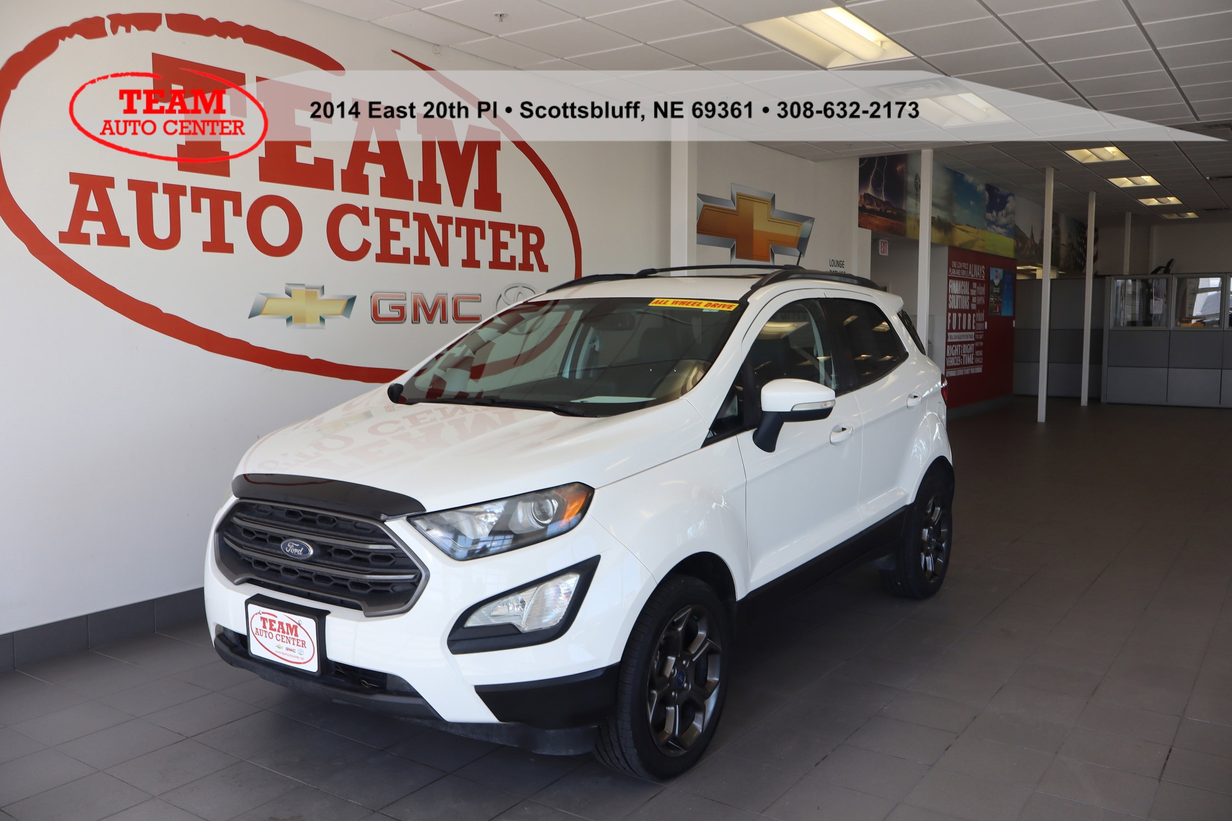 Used 2018 Ford Ecosport SES with VIN MAJ6P1CL8JC178620 for sale in Scottsbluff, NE