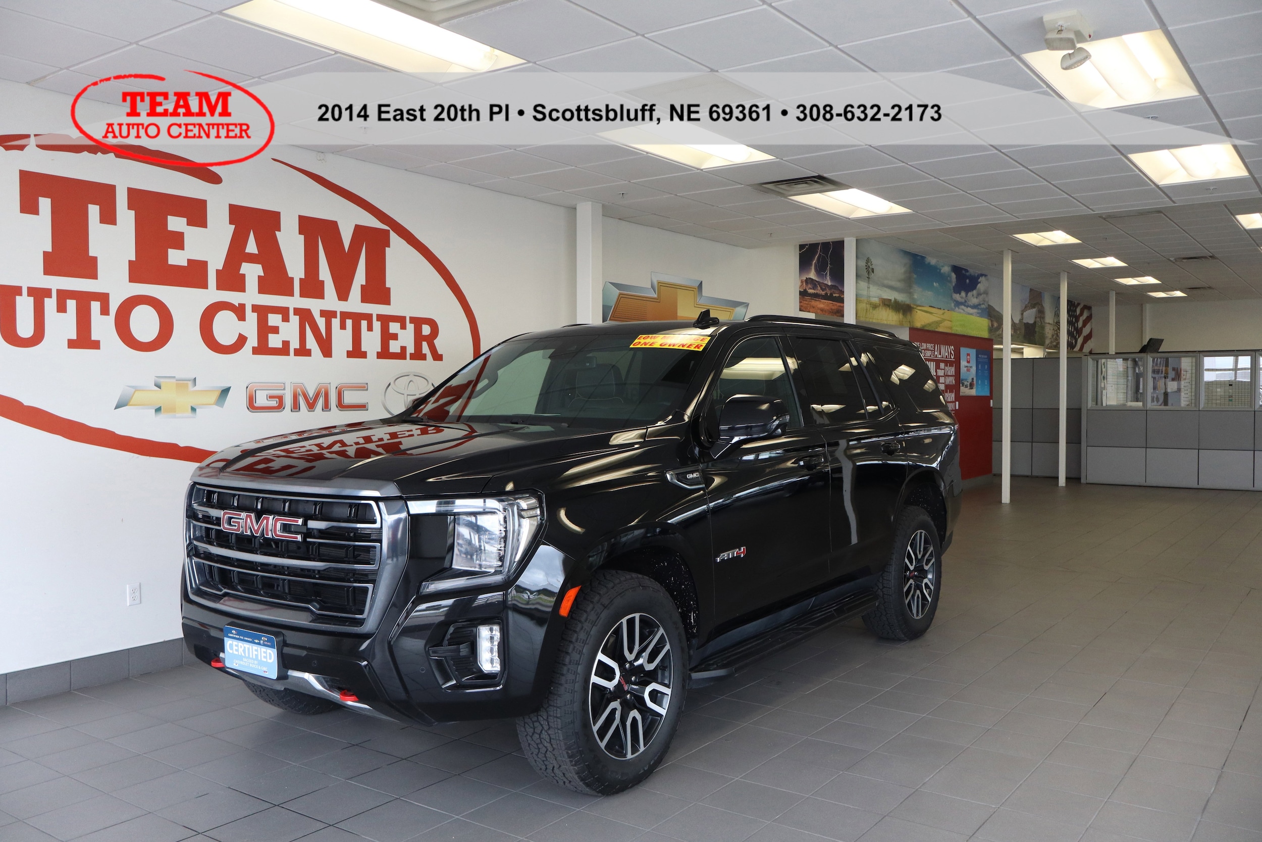 Certified 2023 GMC Yukon AT4 with VIN 1GKS2CKL1PR292098 for sale in Scottsbluff, NE