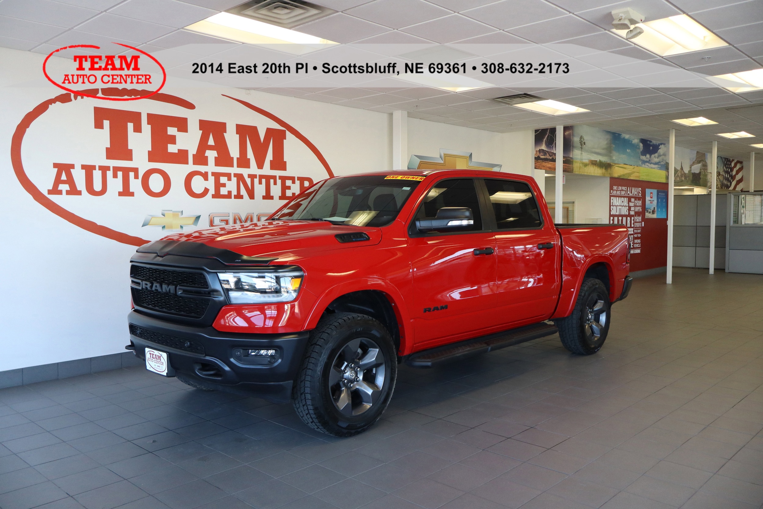Used 2021 RAM Ram 1500 Pickup Big Horn/Lone Star with VIN 1C6SRFFT6MN670333 for sale in Scottsbluff, NE
