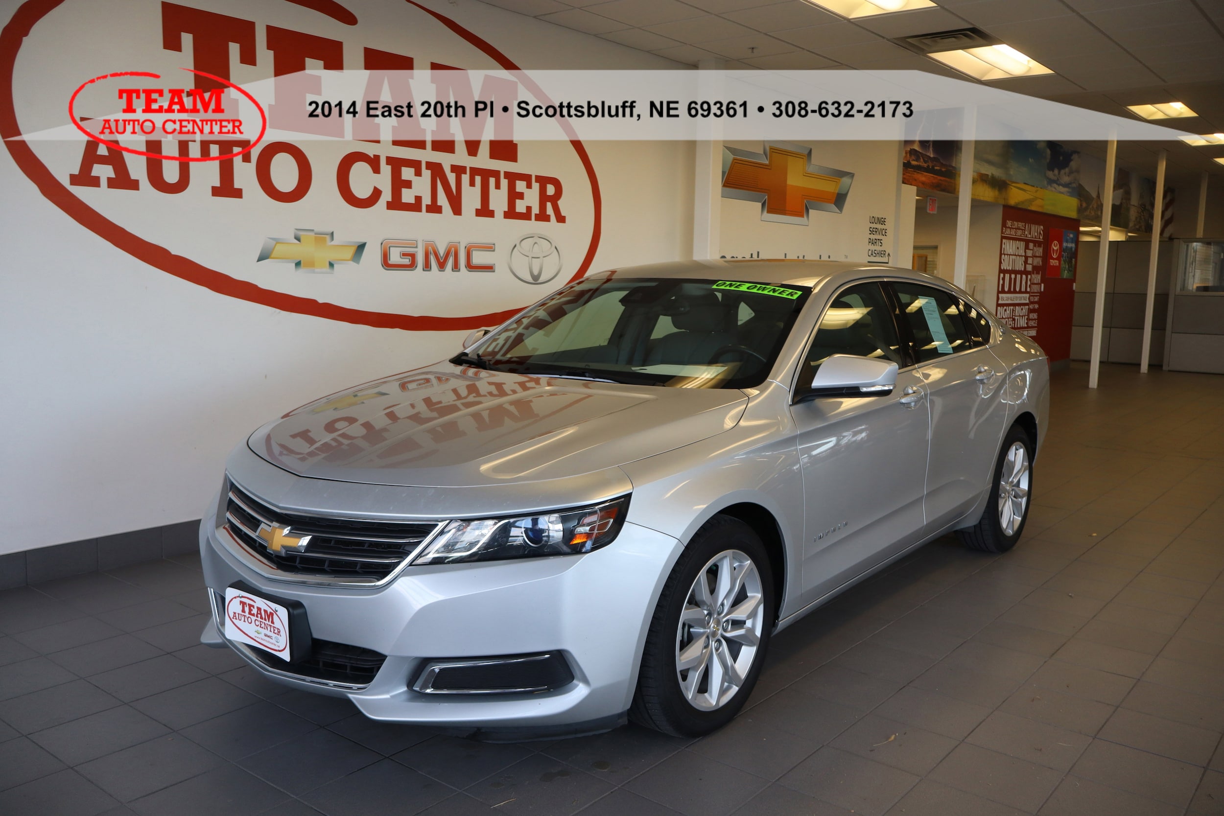 Used 2017 Chevrolet Impala 1LT with VIN 2G1105S34H9190260 for sale in Scottsbluff, NE