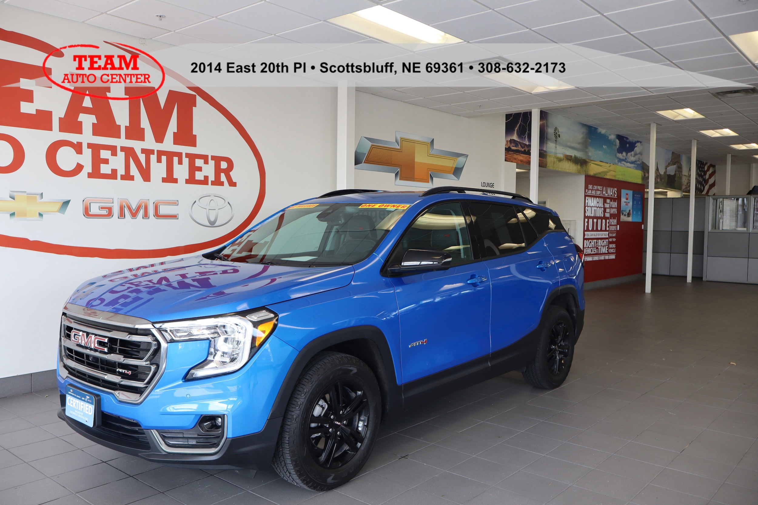 Certified 2024 GMC Terrain AT4 with VIN 3GKALYEG1RL189679 for sale in Scottsbluff, NE