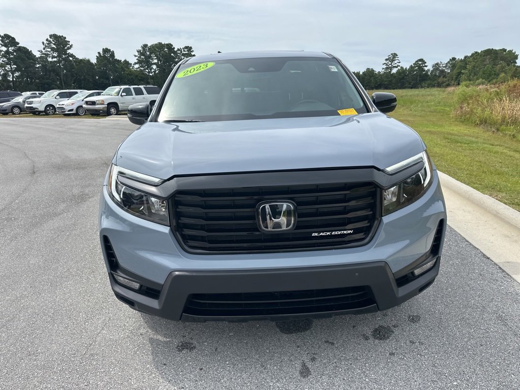 Used 2023 Honda Ridgeline Black Edition with VIN 5FPYK3F8XPB014843 for sale in Swansboro, NC