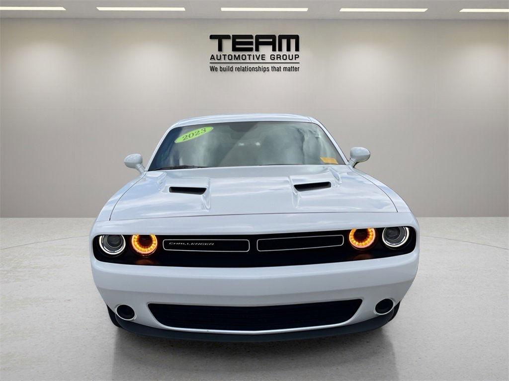 Used 2023 Dodge Challenger SXT with VIN 2C3CDZAG7PH512463 for sale in Swansboro, NC