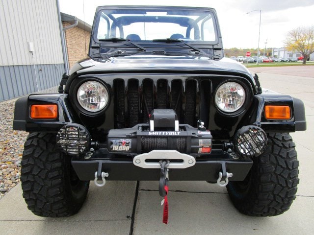 Used 2000 Jeep Wrangler SPORT with VIN 1J4FA49S1YP743623 for sale in Denison, IA