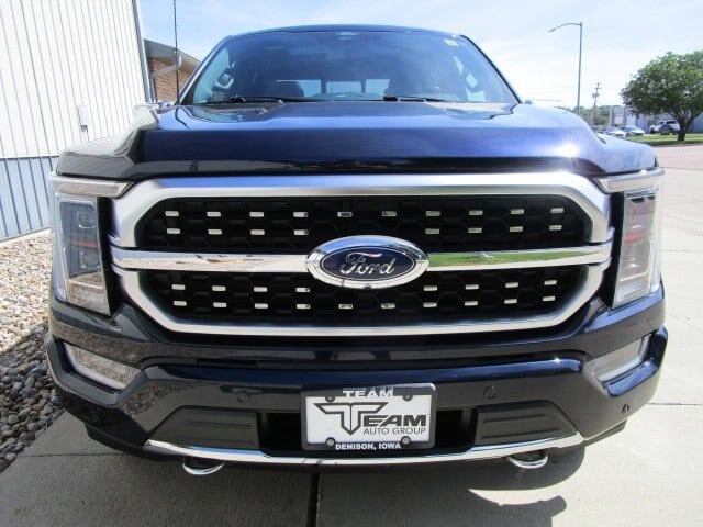 Used 2022 Ford F-150 Platinum with VIN 1FTFW1E81NFB57960 for sale in Denison, IA