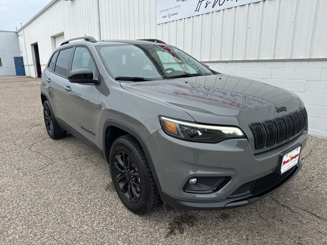 Certified 2023 Jeep Cherokee Altitude Lux with VIN 1C4PJMMB5PD109619 for sale in West Branch, MI