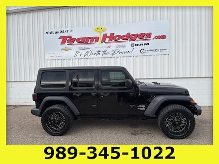 Used 2019 Jeep Wrangler Unlimited Sport 4x4 SUV for Sale in West Branch, MI