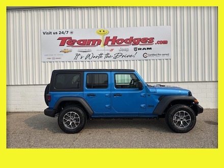 New 2025 Jeep Wrangler 4-DOOR SPORT S Sport Utility for Sale in West Branch, MI