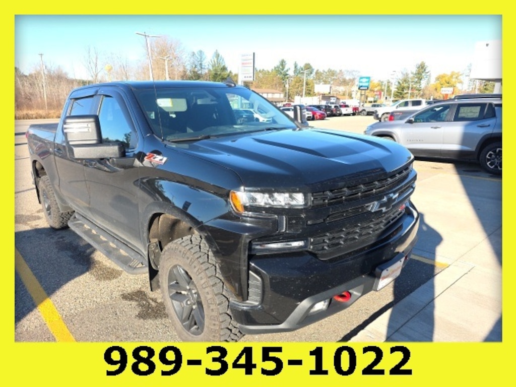Used 2020 Chevrolet Silverado 1500 LT Trail Boss Truck Crew Cab