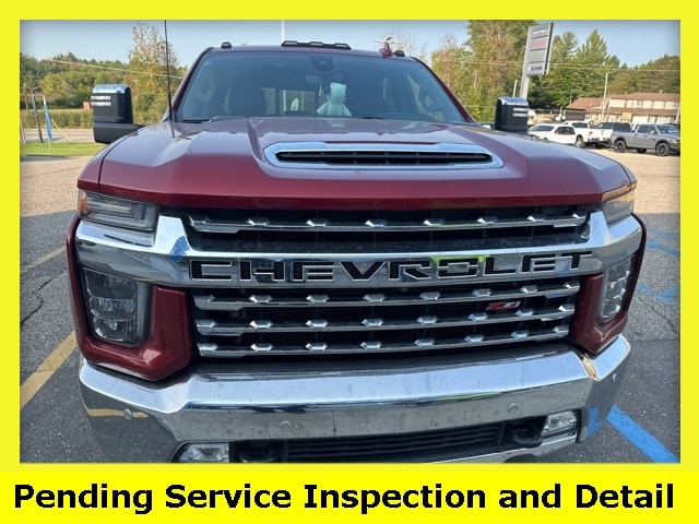 Used 2021 Chevrolet Silverado 2500HD LTZ with VIN 1GC4YPEY8MF268668 for sale in West Branch, MI