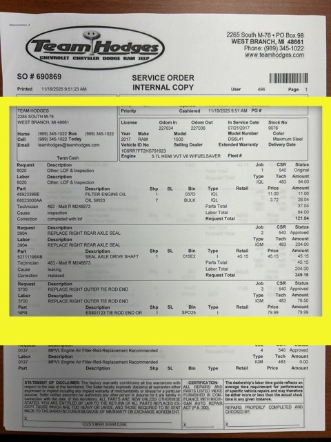 2017 Ram 1500 Truck Quad Cab 