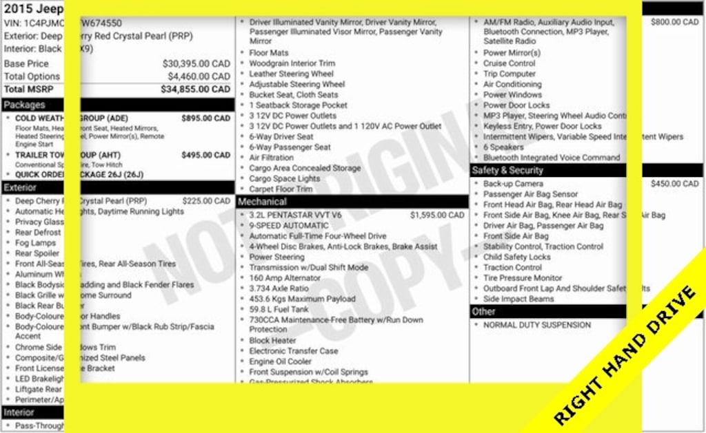 Used 2015 Jeep Cherokee Latitude 4x4 SUV