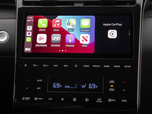 2022 Hyundai Tucson Plug-in Hybrid Infotainment System