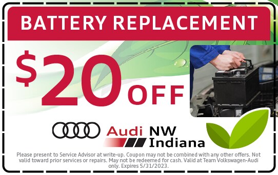 Get $20 off a battery replacement